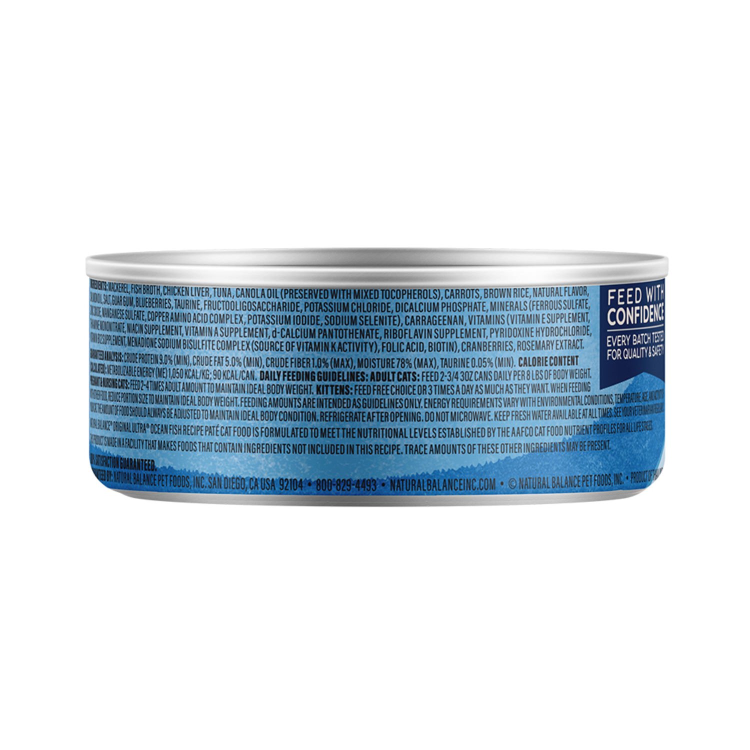 내추럴발란스 캣 오션피쉬 레시피 고양이 주식캔 85g