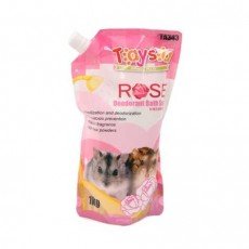 TAYSA 햄스터 목욕 모래 1kg(장미향-TA343)