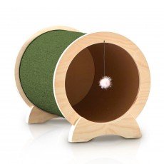 힐링타임 미묘 하우스 스크래쳐 카페트 그린