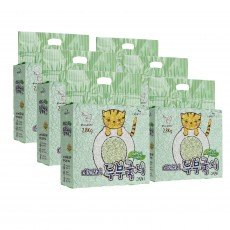 네꼬모리 두부국시 극세입자 그린티 2.8kg 7L x 6개