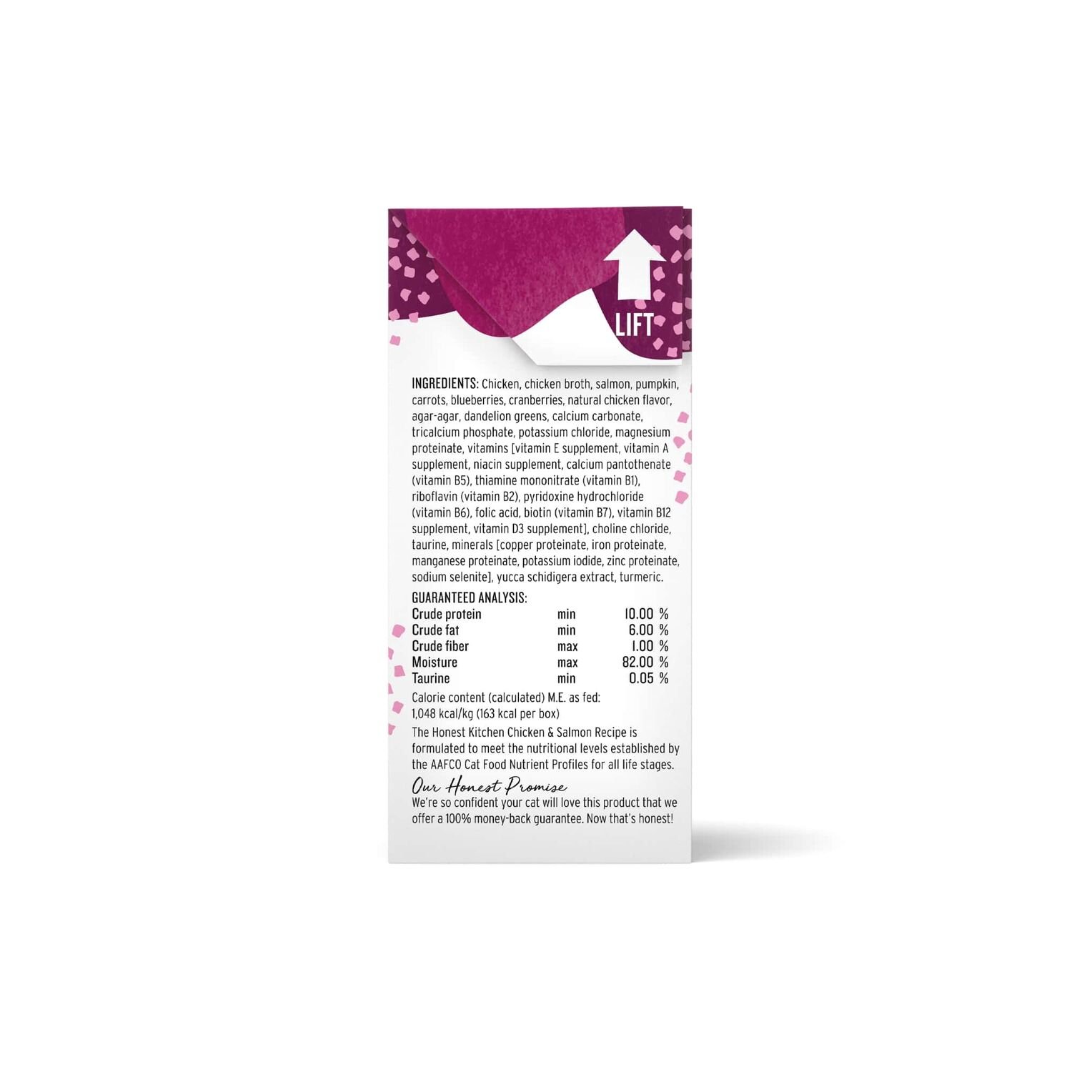 디 어니스트 키친 캣 민스드 그레인프리 치킨&연어 레시피 주식 파우치 테트라팩 155.9g x 12개