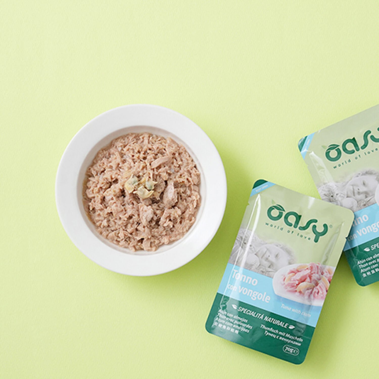 오아지 네츄럴 레인지 파우치 70g 4종 콤보 24개