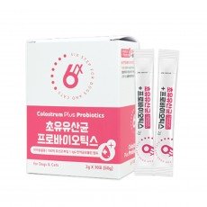 식스스텝 초유 유산균 장 + 면역 영양제 60g (2g x 30포)