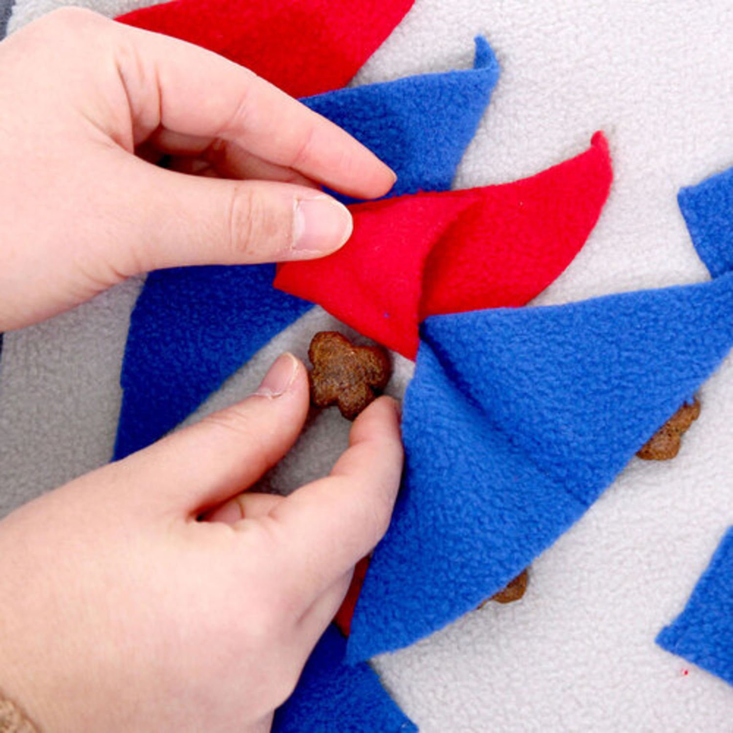 애구애구 분리불안 노즈워크 킁킁지도