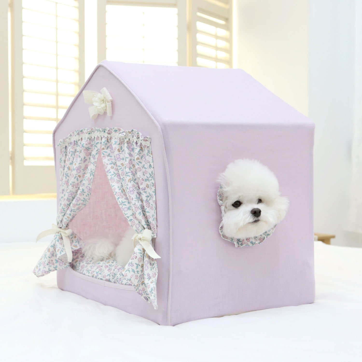 이츠독 플로라 가든 프레임 하우스 바이올렛 M사이즈