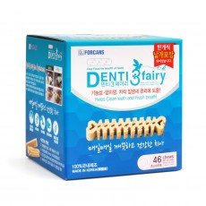 [동결건조간식 증정] 포켄스 덴티페어리 디스펜서 강아지 덴탈껌 M 46개입