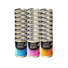 럭셔리발란스 강아지 캔 3종 콤보 24개